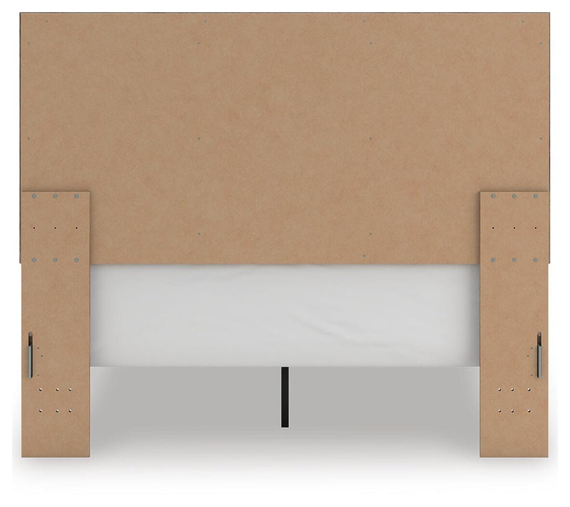 Rusticott Queen Panel Bed, Dresser and Mirror - PCB2260B3