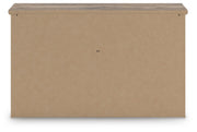 Rusticott Queen Panel Bed with Dresser and Chest in Brown - PKG023694