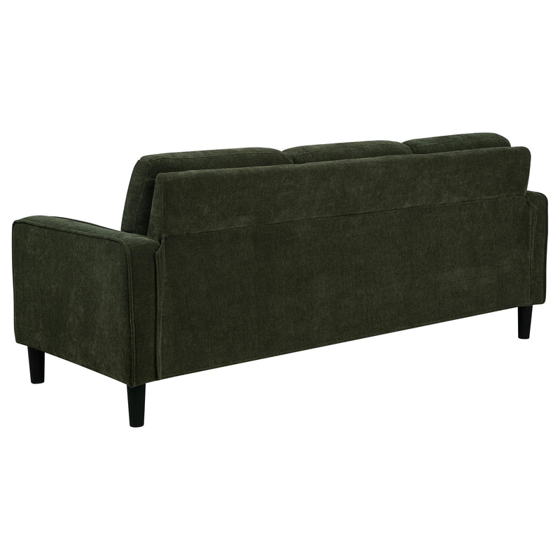 Ruth 77-inch Fabric Upholstered Track Arm Sofa Matcha Green - 511214