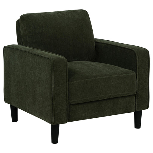 Ruth Fabric Upholstered Track Arm Accent Chair Matcha Green - 511216