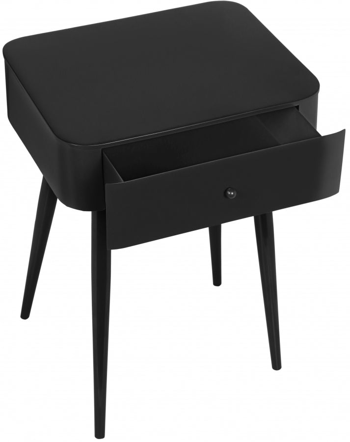 Rylan Nightstand in Black - 331Black