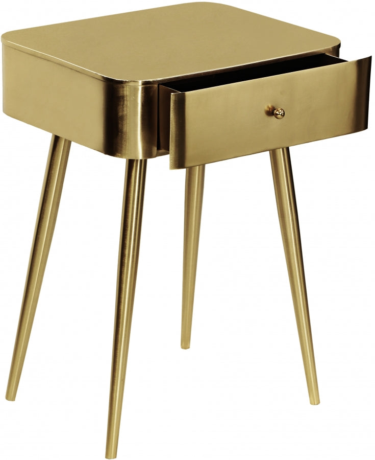 Rylan Nightstand in Gold - 331Gold