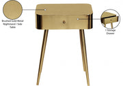 Rylan Nightstand in Gold - 331Gold