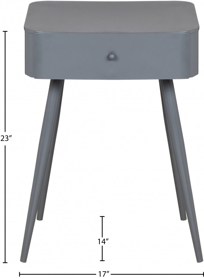 Rylan Nightstand in Grey - 331Grey