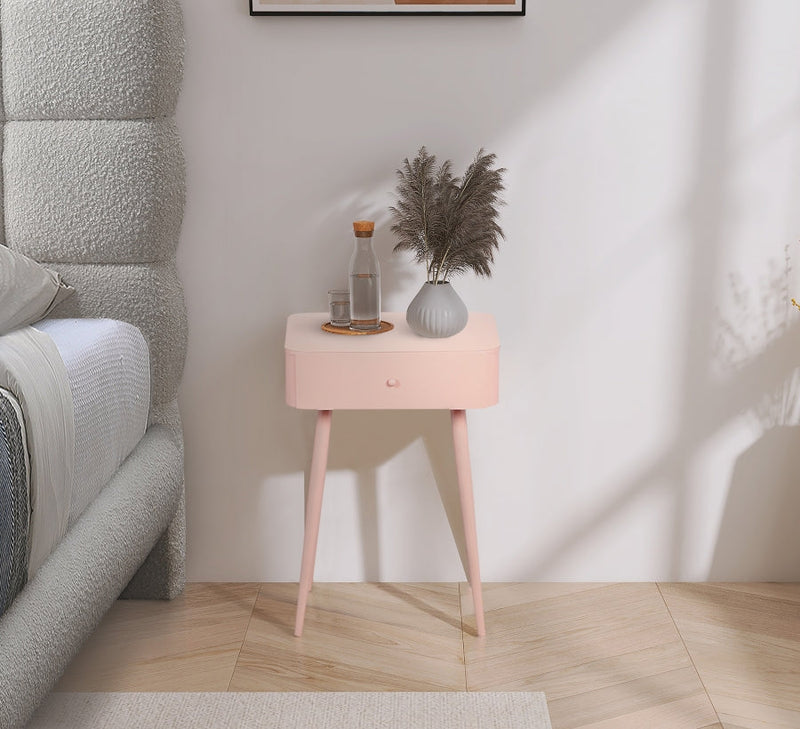 Rylan Nightstand in Pink - 331Pink