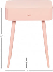 Rylan Nightstand in Pink - 331Pink