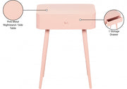 Rylan Nightstand in Pink - 331Pink
