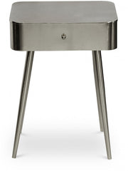 Rylan Nightstand in Silver - 331Silver
