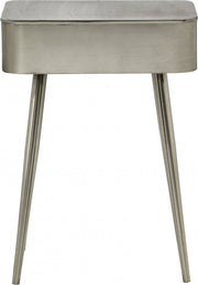 Rylan Nightstand in Silver - 331Silver