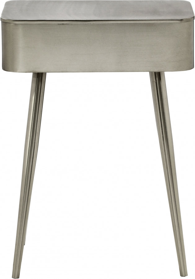 Rylan Nightstand in Silver - 331Silver