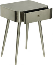 Rylan Nightstand in Silver - 331Silver