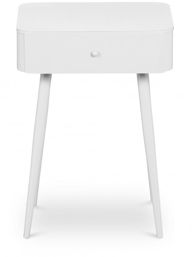 Rylan Nightstand in White - 331White