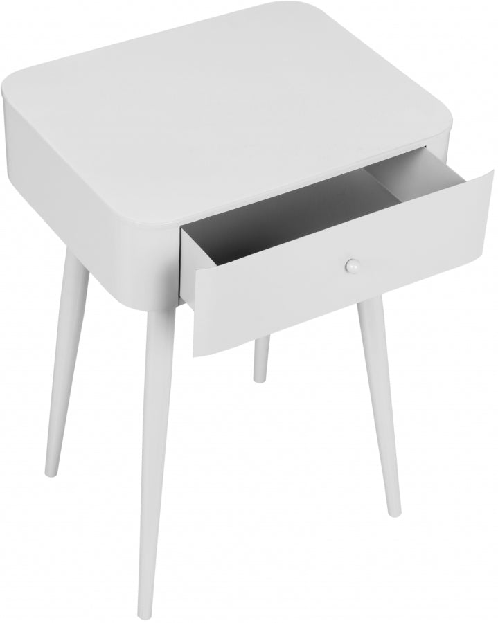 Rylan Nightstand in White - 331White