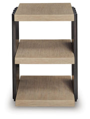 Rylandyn Black/Light Brown End Table - T721-3