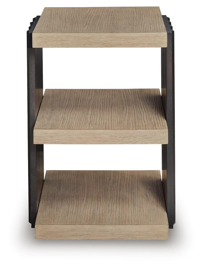 Rylandyn Black/Light Brown End Table - T721-3