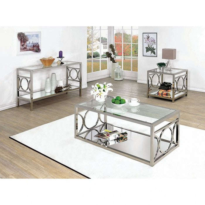 Rylee Chrome Coffee Table - CM4166CRM-C