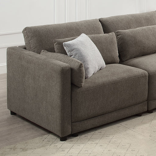 Rylie Modular - Left Facing Chair w/3 Pillows - LV03150