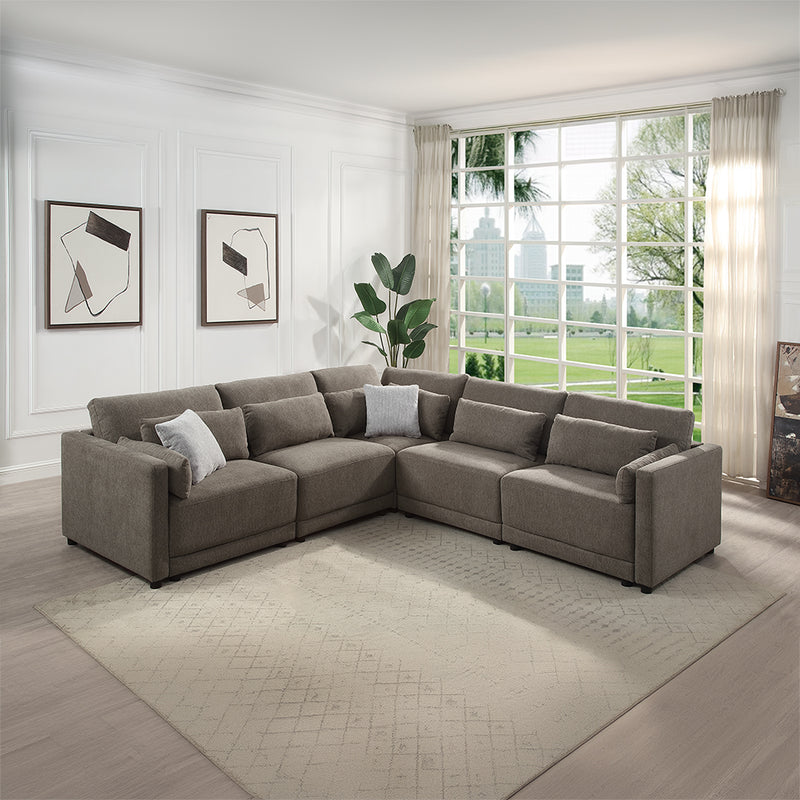 Rylie Modular - Right Facing Chair w/2 Pillows - LV03151