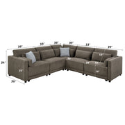 Rylie Modular - Right Facing Chair w/2 Pillows - LV03151