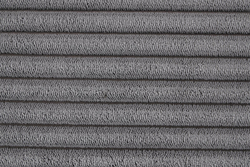 [S516-O] Carla - Ottoman (Gray), Fabric, Gray With : N/A Box: 1 of 1 Each - S516-O