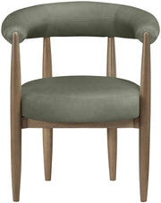 Sable Vegan Leather Upholstered Dining Chair in Green, Set of 2 - 88028Green-C