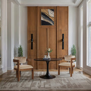 Sacha Velvet Upholstered Dining Chair in Beige, Set of 2 - 11096Beige-C