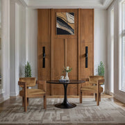 Sacha Velvet Upholstered Dining Chair in Saddle, Set of 2 - 11096Saddle-C