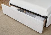 Sadie Beige King Bed With Storage - SADIE-BEIGE 3-KB