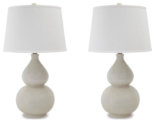 Saffi Cream Table Lamp (Set of 2) - L100074X2