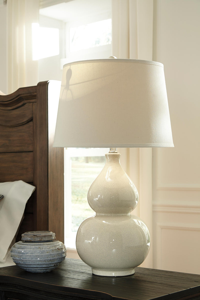 Saffi Cream Table Lamp (Set of 2) - L100074X2