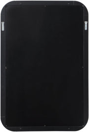 Sage Solid Wood Mirror in Black - 873Black-M