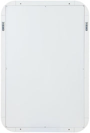 Sage Solid Wood Mirror in White - 873White-M