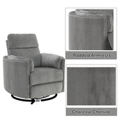 Sagen Recliner W/Swivel & Glider - LV01879