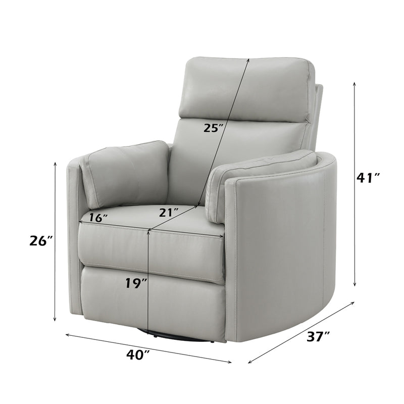 Sagen Recliner W/Swivel & Glider - LV01880