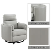 Sagen Recliner W/Swivel & Glider - LV01880