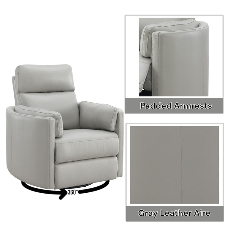 Sagen Recliner W/Swivel & Glider - LV01880