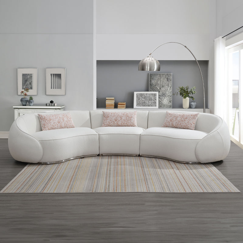 Sahara Sectional Sofa W/3 Pillows - LV03010