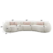 Sahara Sectional Sofa W/3 Pillows - LV03010