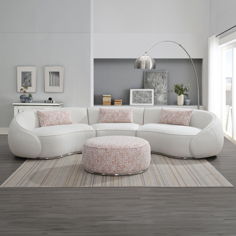 Sahara Sectional Sofa W/3 Pillows - LV03010