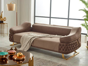 Saiss  3-pieces (Sofa & Loveseat & Chair) Livingroom in Brown - 200-SIM-SAI-GIRNE04-321