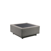 Salena Patio Sectional Sofa W/4 Pillows & Coffee Table - 45020