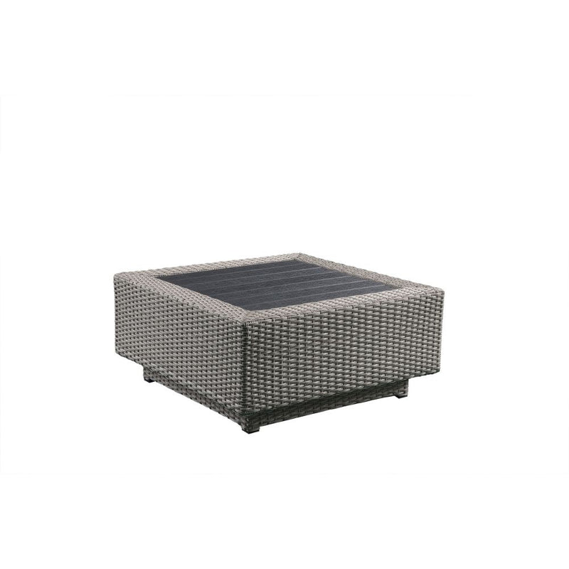 Salena Patio Sectional Sofa W/4 Pillows & Coffee Table - 45020