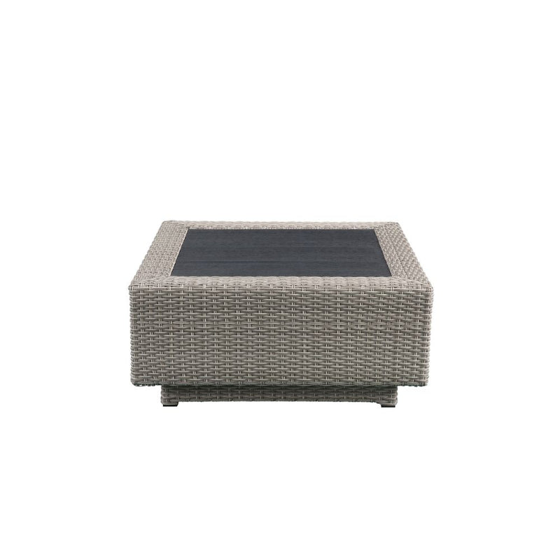 Salena Patio Sectional Sofa W/4 Pillows & Coffee Table - 45020