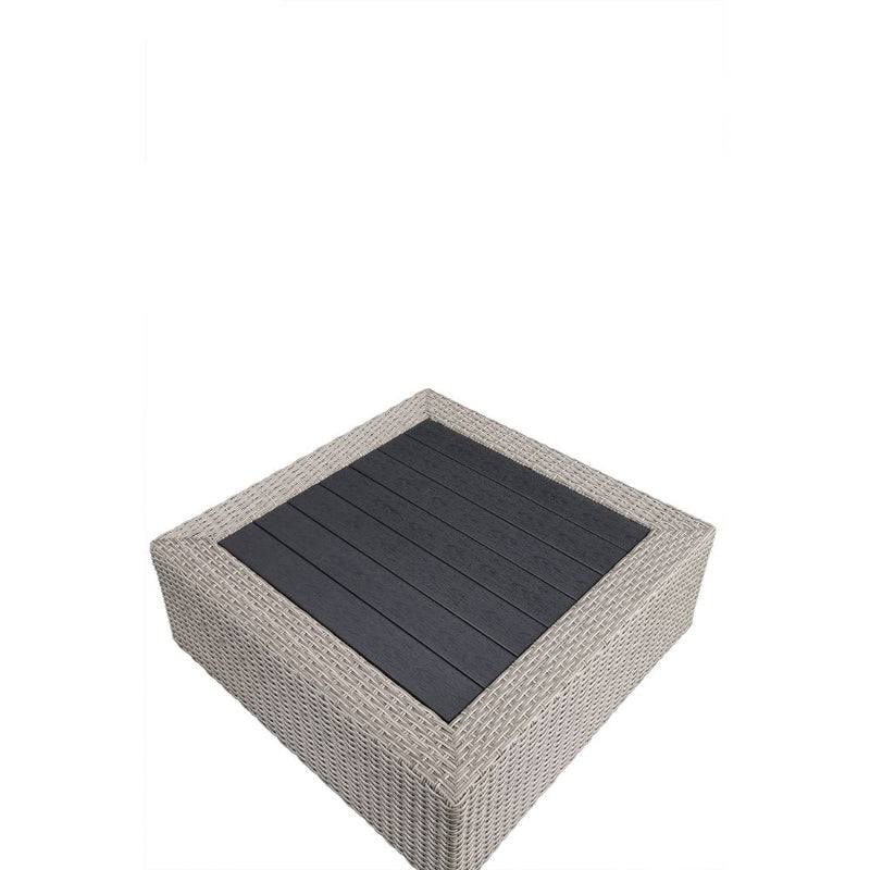 Salena Patio Sectional Sofa W/4 Pillows & Coffee Table - 45020