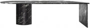 Salerno Marble Coffee Table in Black - 263Black-CT