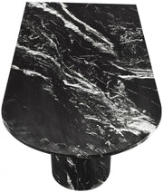 Salerno Marble Coffee Table in Black - 263Black-CT