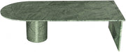 Salerno Marble Coffee Table in Green - 263Green-CT