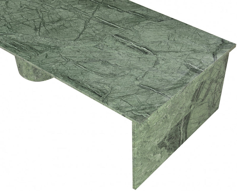 Salerno Marble Coffee Table in Green - 263Green-CT