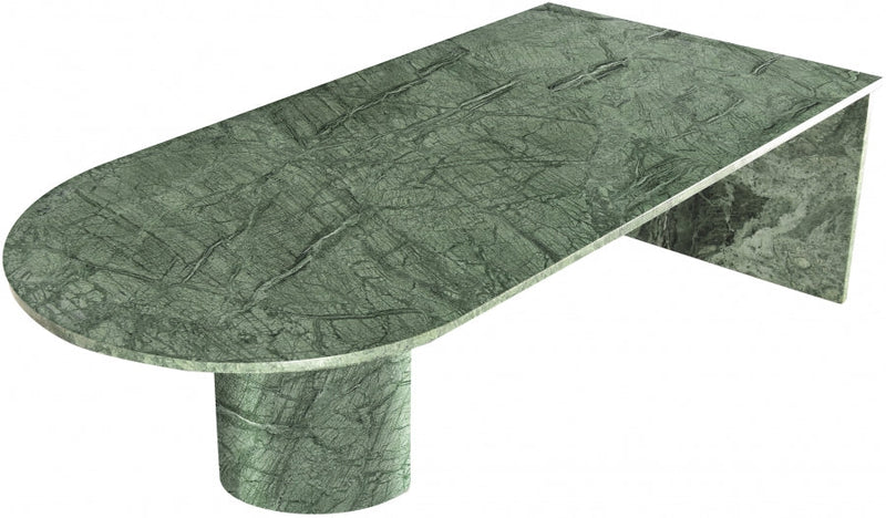 Salerno Marble Coffee Table in Green - 263Green-CT