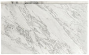 Salerno Marble Coffee Table in White - 263White-CT